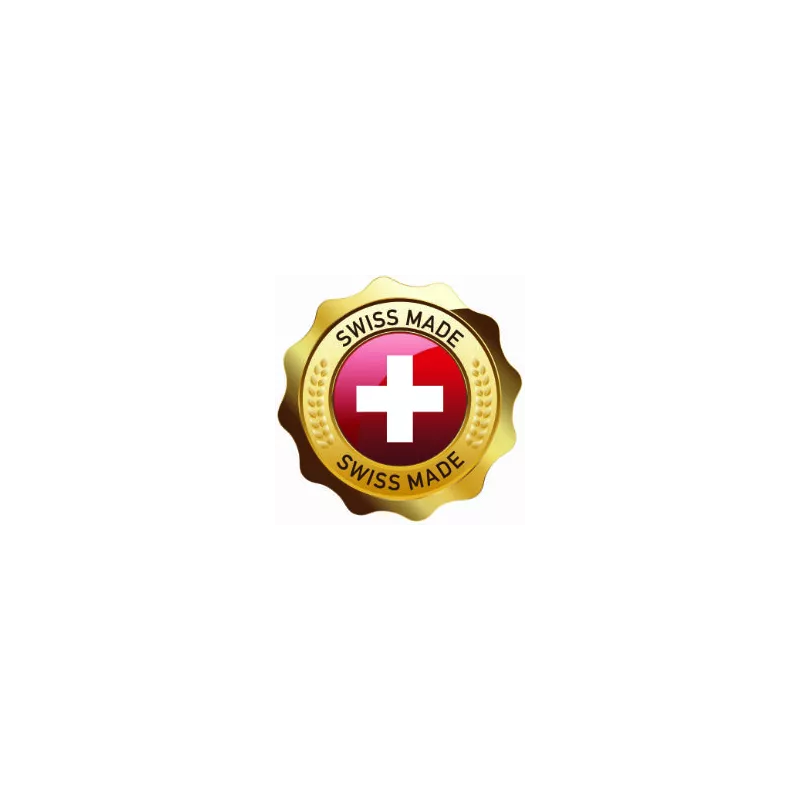 M-WATCH Core 37 Schweizer Quartzuhr schwarz-weiss