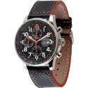 ZENO-WATCH BASEL Pilot X-Large Automatik Flieger Chrono schwarz