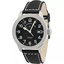 ZENO-WATCH BASEL Pilot New Classic Fliegeruhr Automatik Cloue de Paris