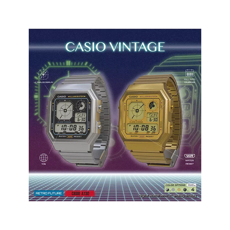 CASIO Sport-Digitaluhr Worldtimer mit 5 Alarmen MB