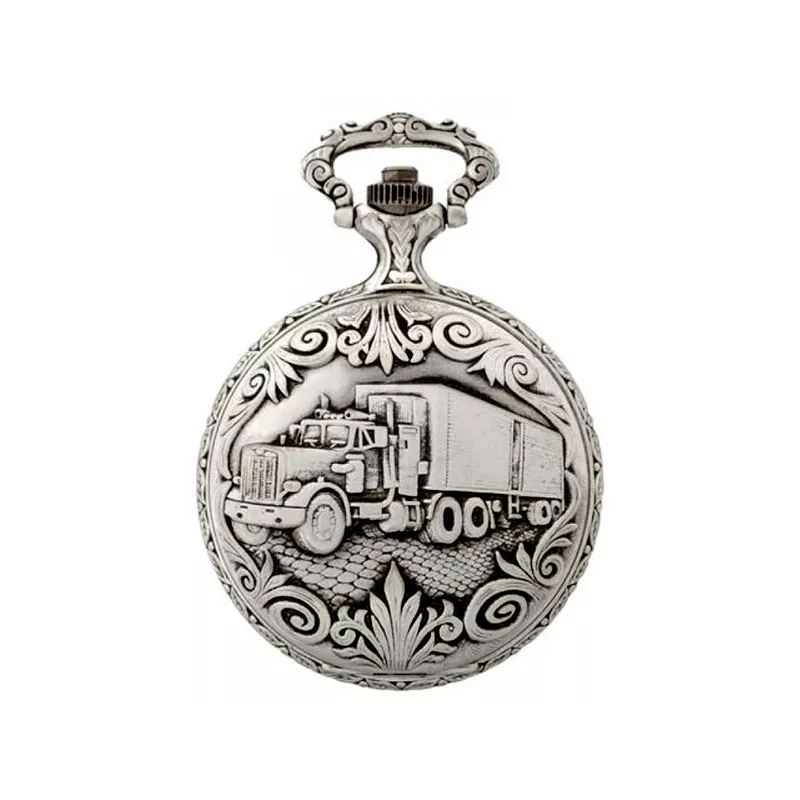 Vintage Taschenuhr Quartz Lastwagen