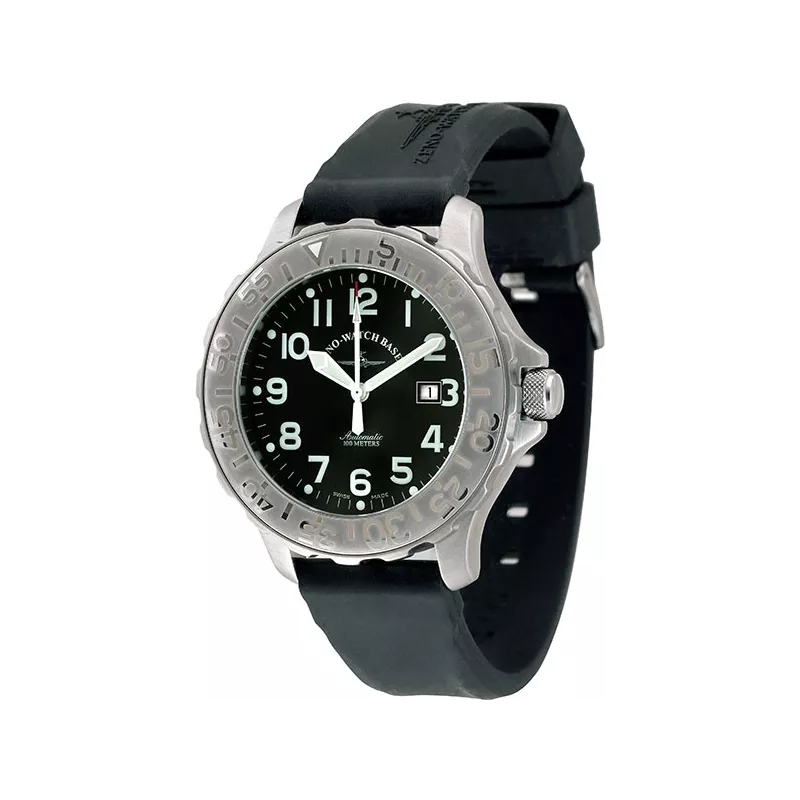 ZENO-WATCH BASEL Herkules XL Herrenuhr Automatik schwarz