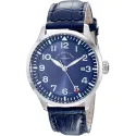 ZENO-WATCH BASEL Navigator Quartz Fliegeruhr blau