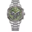 CITIZEN Promaster Sky Pilot Chrono Eco-Drive Solaruhr Stahl grün