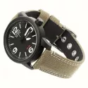 CITIZEN Fliegeruhr TagDatum Eco-Drive Solar Stahl schwarz