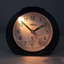 ATLANTA No Tick Funkwecker Silent bronze-metallic