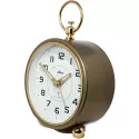 ATLANTA Retro Klassik Funkwecker Silent gold