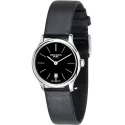 ZENO-WATCH BASEL Bauhaus Damenuhr Quartz schwarz