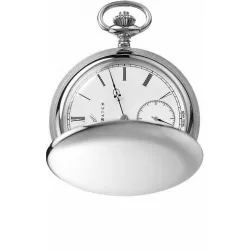 Klassik Taschenuhr Handaufzug Aerowatch Savonette Stahl