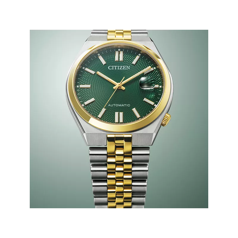 CITIZEN Tsuyosa 60 Jubile Automatik Uhr bicolor