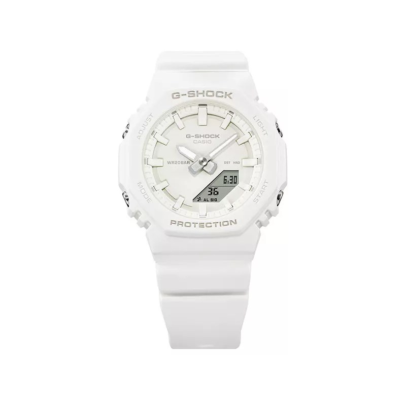 G-SHOCK Analog-Digitaluhr CasiOak Carbon Core weiss