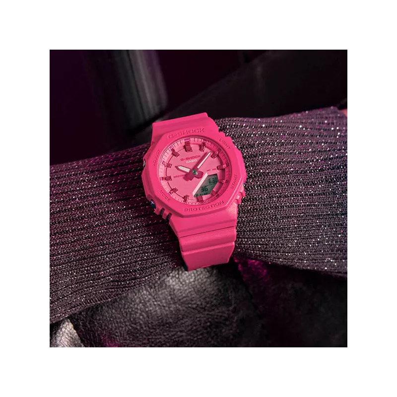 G-SHOCK Analog-Digitaluhr CasiOak Carbon Core pink