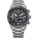 CITIZEN Promaster Sky Solar Digianalog Stahl schwarz