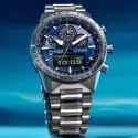 CITIZEN Promaster Sky Solar Digianalog Stahl blau