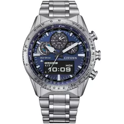 CITIZEN Promaster Sky Solar Digianalog Stahl blau