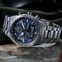 CITIZEN Promaster Sky Solar Digianalog Stahl blau