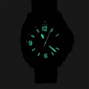 ZENO-WATCH BASEL Diver Look Quartzuhr schwarz