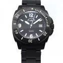 ZENO-WATCH BASEL Diver Look Quartzuhr schwarz