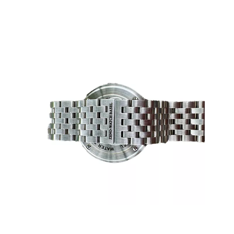 ZENO-WATCH BASEL Pilot Rondo Quartz Fliegeruhr GMT Stahl orange MB