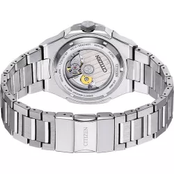 CITIZEN Series 8 GMT Automatik Stahl schwarz