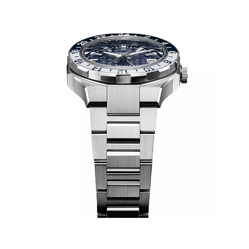 CITIZEN Series 8 GMT Automatik Stahl schwarz