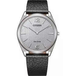 CITIZEN Stiletto Suratto 38 flache Solaruhr grau