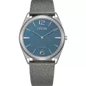 CITIZEN Stiletto Suratto 38 flache Solaruhr blau