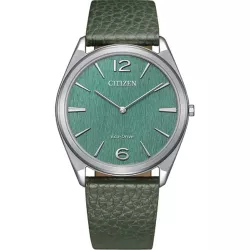 CITIZEN Stiletto Suratto 38 flache Solaruhr grün