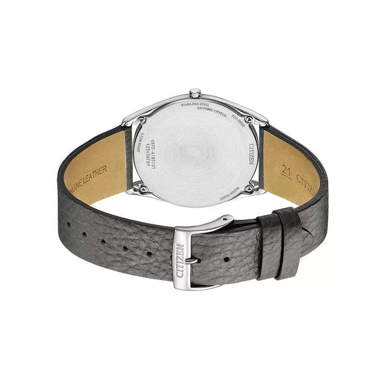 CITIZEN Stiletto Suratto 38 flache Solaruhr blau