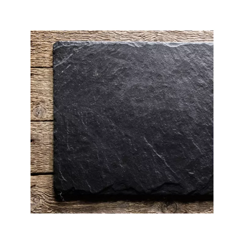 AMS Schiefer Wanduhr Vaerst Airbrush Design römisch silber