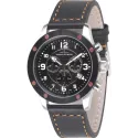 ZENO-WATCH BASEL Pilot Precision Chrono Screws 5030 schwarz kupfer