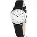 ZENO-WATCH BASEL Bauhaus Linea 32 Automatik Uhr Stahl Zahlen