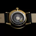 ZENO-WATCH BASEL Bauhaus Linea 39 Automatik Uhr gold Index