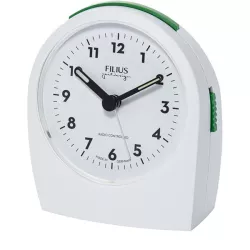 FILIUS Silent Arcus Funkwecker mit Licht weiss
