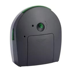 FILIUS Silent Arcus Funkwecker mit Licht silber