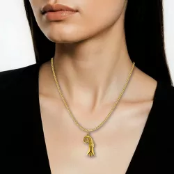 Anhänger Baslerstab gross Gold 8K