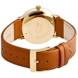 Junghans MAX BILL 34 Handaufzuguhr vergoldet hellgrau Index
