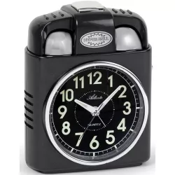 ATLANTA Glockenwecker Silent Q lauter Alarm Licht grau