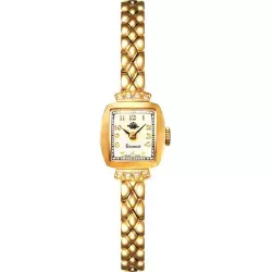 ROSEMONT Art Dco Retro Damenuhr gold 16-01