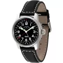 ZENO-WATCH BASEL Pilot Automatik Fliegeruhr Pointer Date