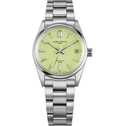 ZENO-WATCH BASEL Super Precision Automatik Uhr Small 35mm grün