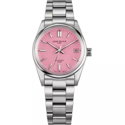 ZENO-WATCH BASEL Super Precision Automatik Uhr Small 35mm rosa