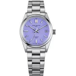 ZENO-WATCH BASEL Super Precision Automatik Uhr Small 35mm lila