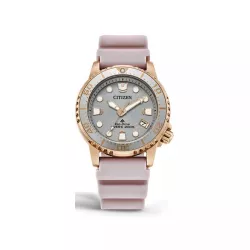 CITIZEN Damen Taucheruhr Promaster Diver 36 Eco-Drive Solar ros