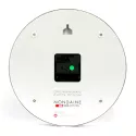 MONDAINE Wall Clock SBB Bahnhofswanduhr blau/weiss
