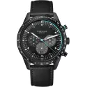 STERNGLAS Tachymeter 42 Quartz Chrono schwarz
