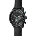 STERNGLAS Tachymeter 42 Quartz Chrono schwarz