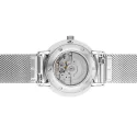 STERNGLAS Naos 33 Automatikuhr weiss Stahl Mesh