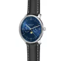 STERNGLAS Naos 38 Mondphasenuhr mit Tag und Datum blau