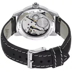 ZENO-WATCH BASEL Pilot Classic Fliegeruhr Handaufzug Wehrmachts Werk Datum